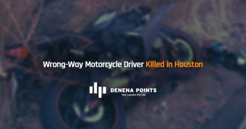 Wrong-Way Motorcycle Driver Killed in Houston